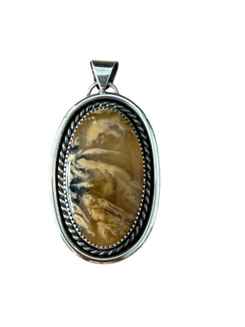 Dark Moon Silver Plume Agate Set - Picture 5 of 16